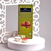 Artistic Rakhi Set with Mug and Chocolates