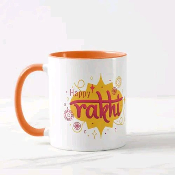 Blissful Rakhi Wishes Mug
