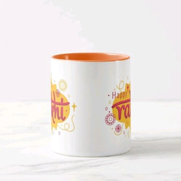 Blissful Rakhi Wishes Mug