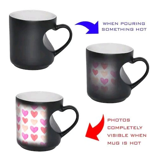 Multiple Hearts Magic Designer Mug