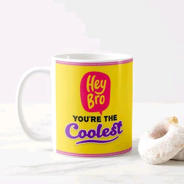 Hey Bro Mug for Brother