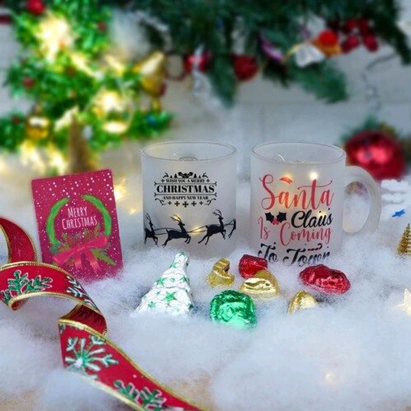 Two Frosty Mugs Deluxe Christmas Set