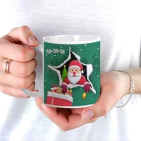 Santa HoHoHo Christmas Mug