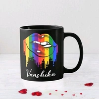 Shiny Black Magical Valentine Mug