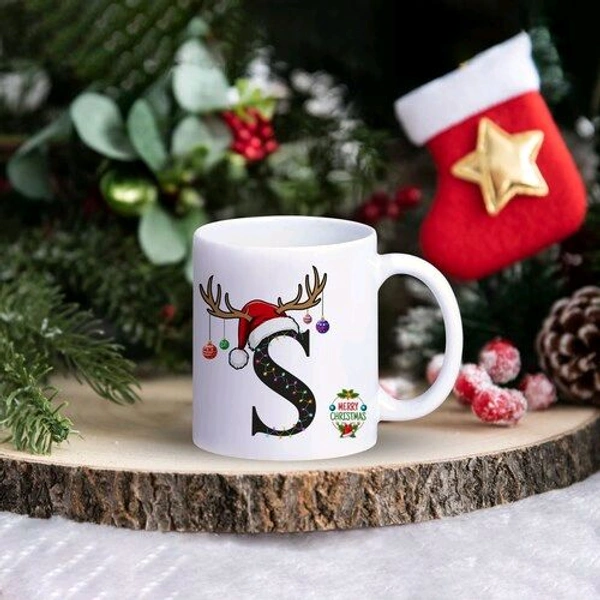 Personalised Frosty Xmas Brew Mug