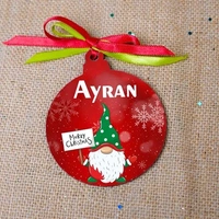 Personalized Mug and Christmas Cake and Decorations Hamper