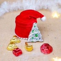 Personalized Mug and Christmas Cake and Decorations Hamper