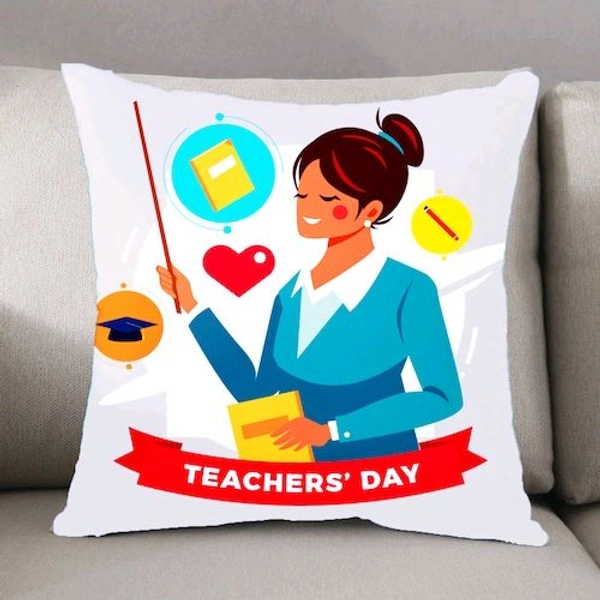 Cushion N Mug Combo Gift For Teachers Day