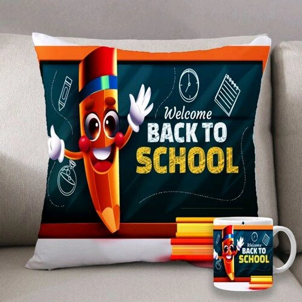 Teachers Day Gifts Mug & Cushion Combo