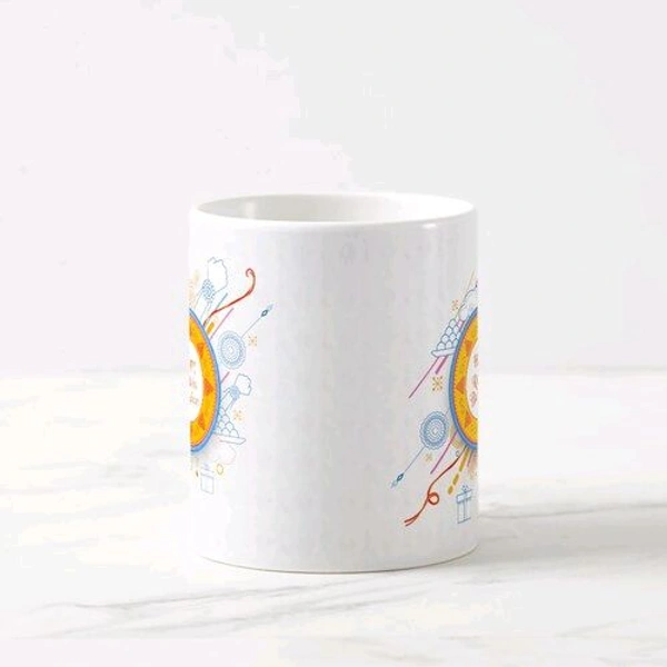 Rakhi Themed Printed Ceramic Mug