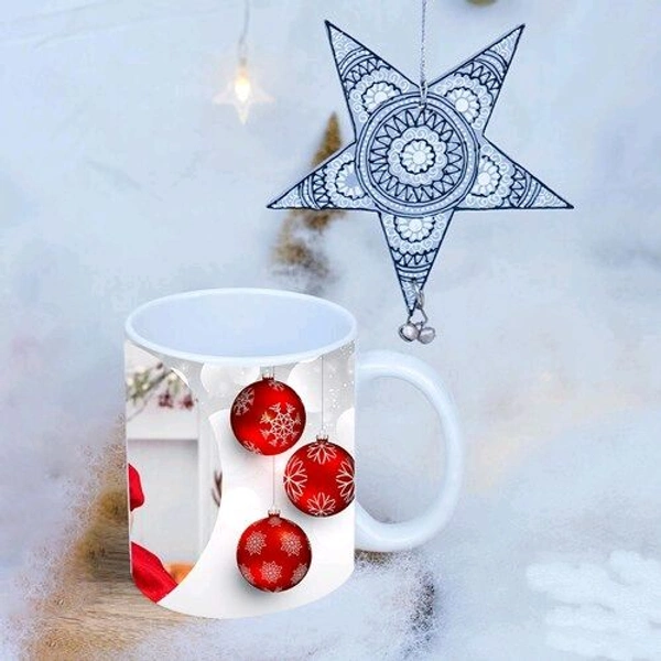 Christmas Star and Personalized Mug Combo