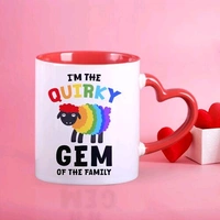 Quirky Family Gem Sweetheart Mug