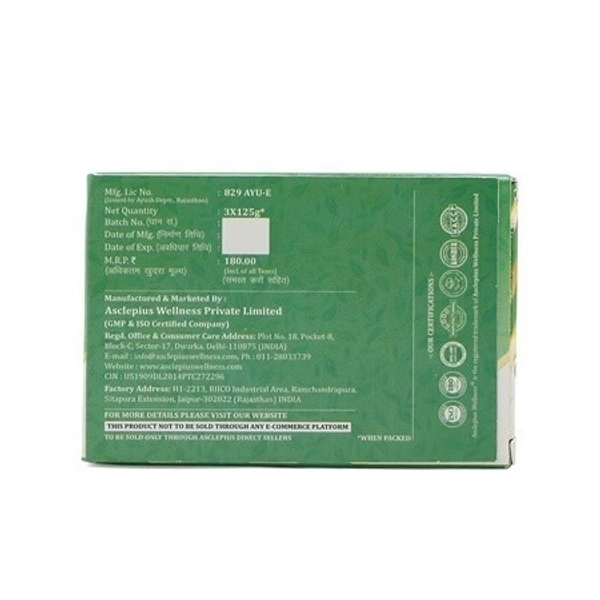Bathveda Neem Tulsi Bar - 3 Pcs