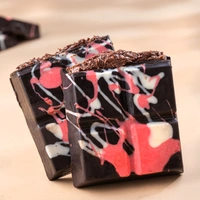 Dark Chocolate Coffee Kunafa Bar - 250 Gm