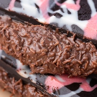 Dark Chocolate Coffee Kunafa Bar - 250 Gm