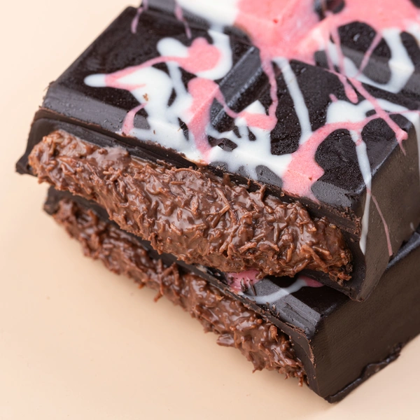 Dark Chocolate Coffee Kunafa Bar - 250 Gm