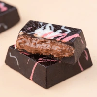 Mini Couverture Dark Chocolate Coffee Bar - 250 Gm