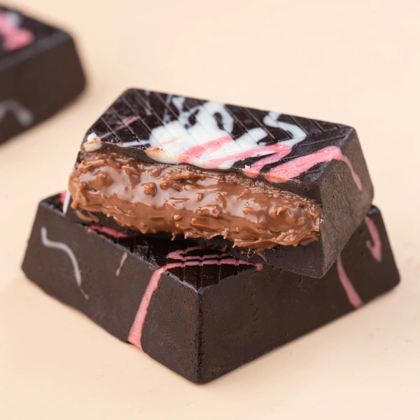 Mini Couverture Dark Chocolate Coffee Bar - 250 Gm