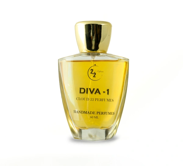 Sisters Set of 2 Handmade Perfume Combo - Diva 1, Diva - 3 - 60 ML - 60 ML