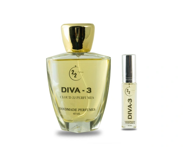 Diva 3 Combo Set of 2 - 60 ML & 10 ML - 60 ML & 10 ML