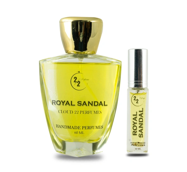 Royal Sandal Combo Set of 2 - 60 ML & 10 ML - 60 ML & 10 ML