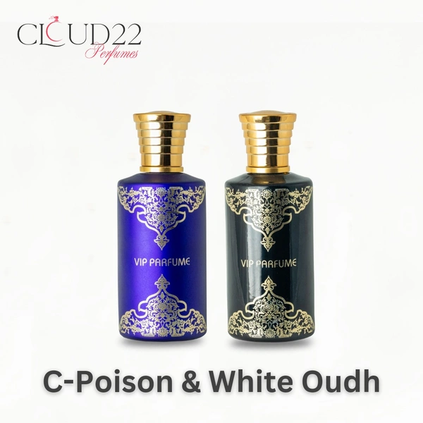 C-Poison & White Oud - Premium Handmade Perfume Gift Set - 60 ML - 60 ML