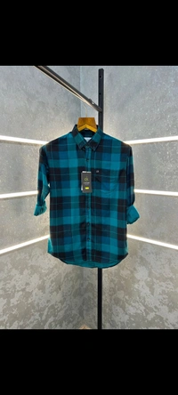 Calvin Klein Premium Check Shirts - Blue