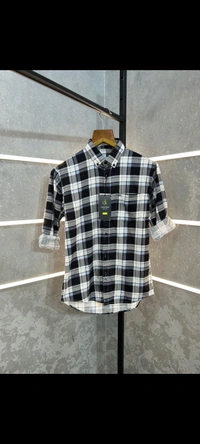 Calvin Klein Premium Check Shirts - Blue