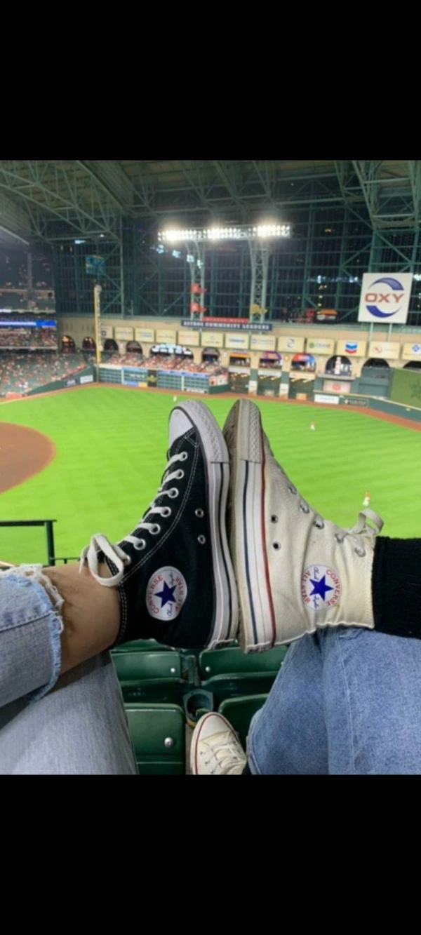 High Converse Shoes - Black
