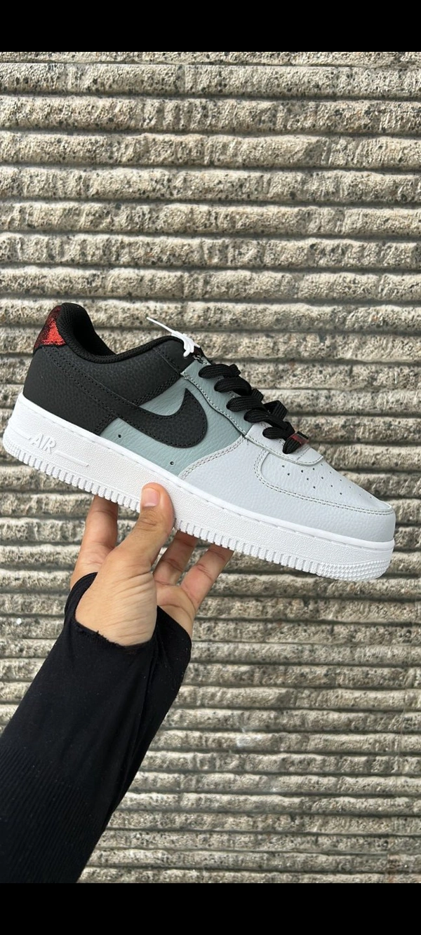 Nike Airforce Black Smoke Grey - White, 41 To 45