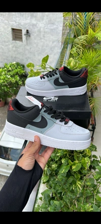 Nike Airforce Black Smoke Grey - White, 41 To 45