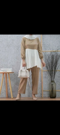 Modestyy Diamond Georgette For Womens - White