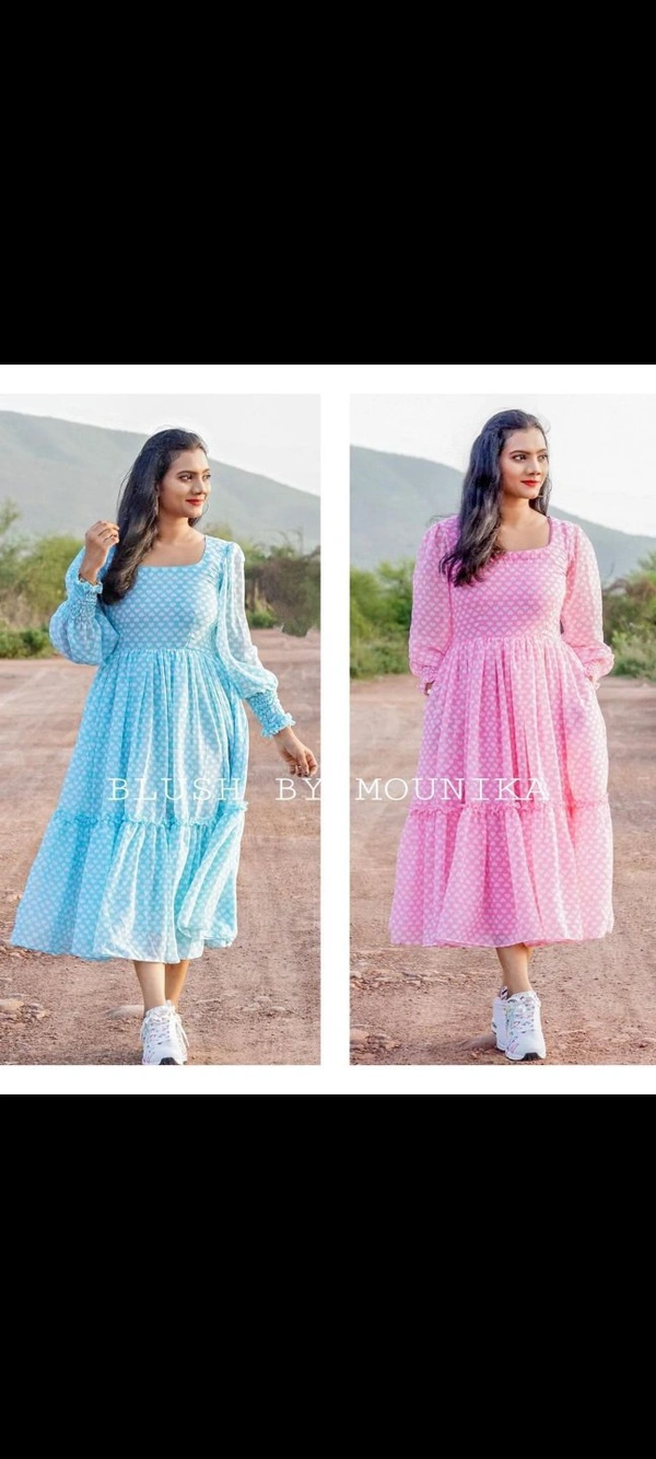 Beautiful Gowns For Womens - Blush Pink
