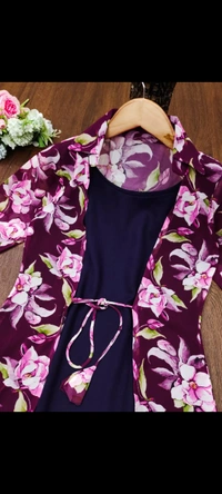 Beautiful Kurti With Jacket (Removal) - X M L XL XXL