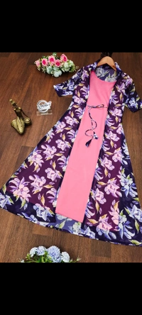 Beautiful Kurti With Jacket (Removal) - X M L XL XXL
