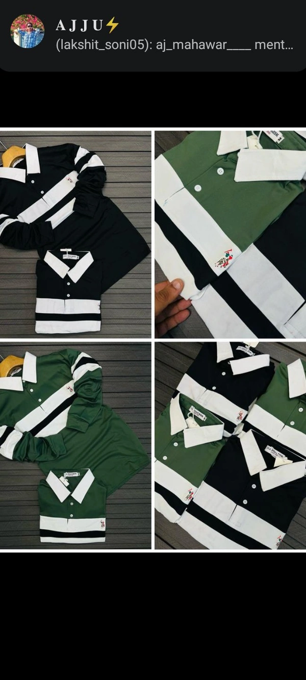 Og Color Tees Uspa Cotton Matty - Black