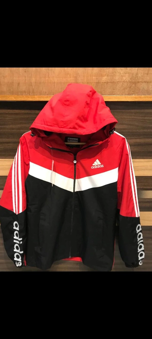 Adidas Branded Wind cheater Jacket Hood  - M L XL XXL