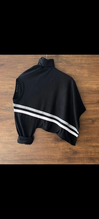 Zara Tshirts Popcorn Fabric - Black, M L XL XXL