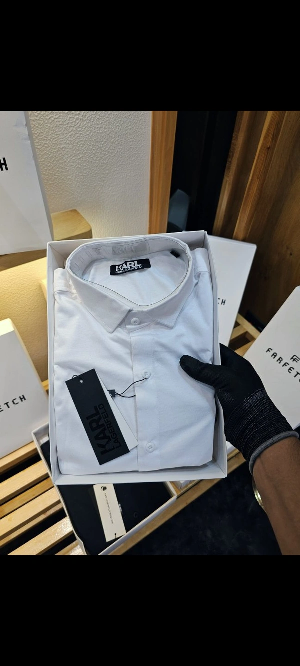 Karl Shirts Premium Collection - White