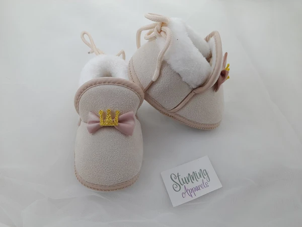 Cute Baby Booties  - 0-12 Month