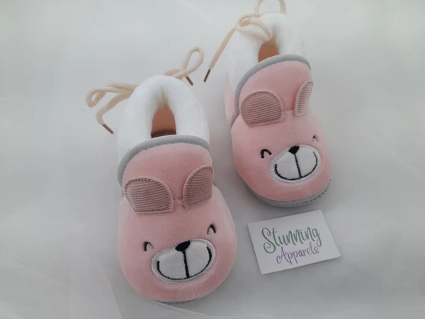 Soft Cute Baby Booties  - 0-12 Month