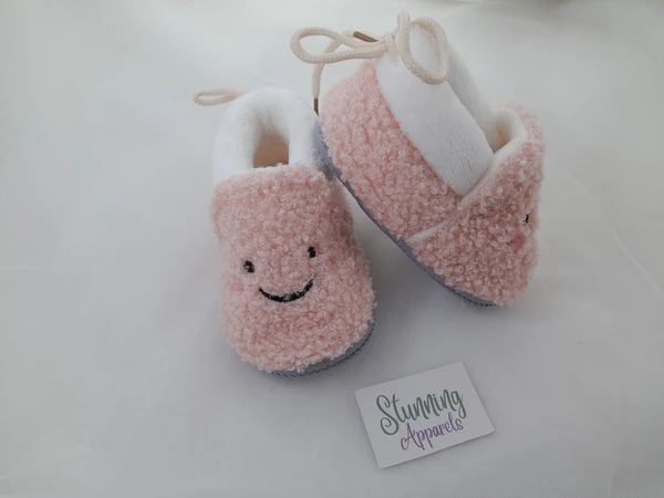 Soft Cute Baby Booties  - 0-12 Months