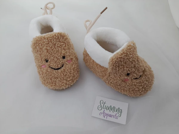 Soft Cute Baby Booties  - 0-12 Month