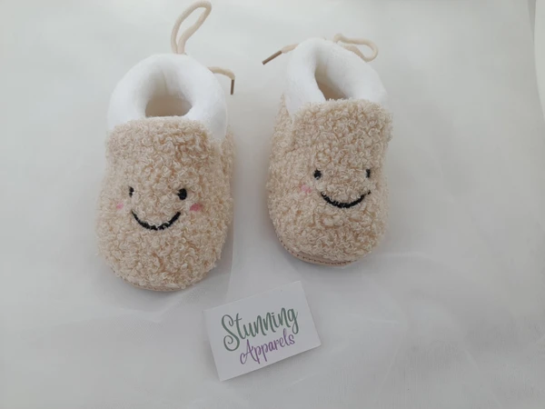 Soft Cute Baby Booties  - 0-12 Month