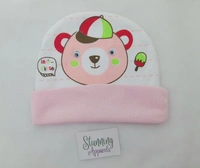 Printed Soft Baby Cap (0-6 Months)