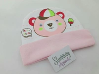 Printed Soft Baby Cap (0-6 Months)