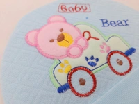Embroidered Soft Baby Cap (0-6 Months)