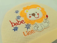 Embroidered Soft Baby Cap (0-6 Months)