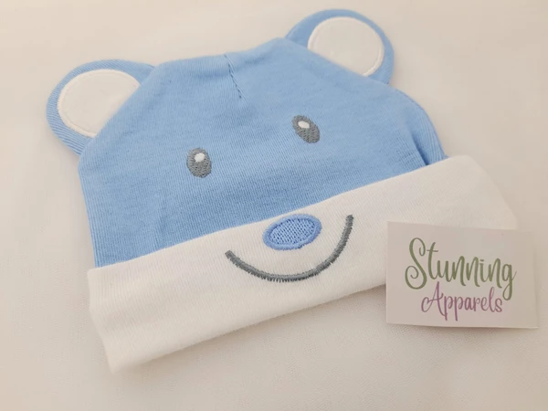 Teddy Bear Soft Cap (0-3 Months)