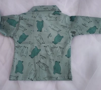 Bear Print Kids Night Suit  - 3-4 Years (XL)
